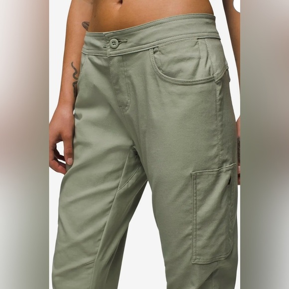 NWT Prana Halle Joggers II Sz 4 Juniper Green - Picture 3 of 10